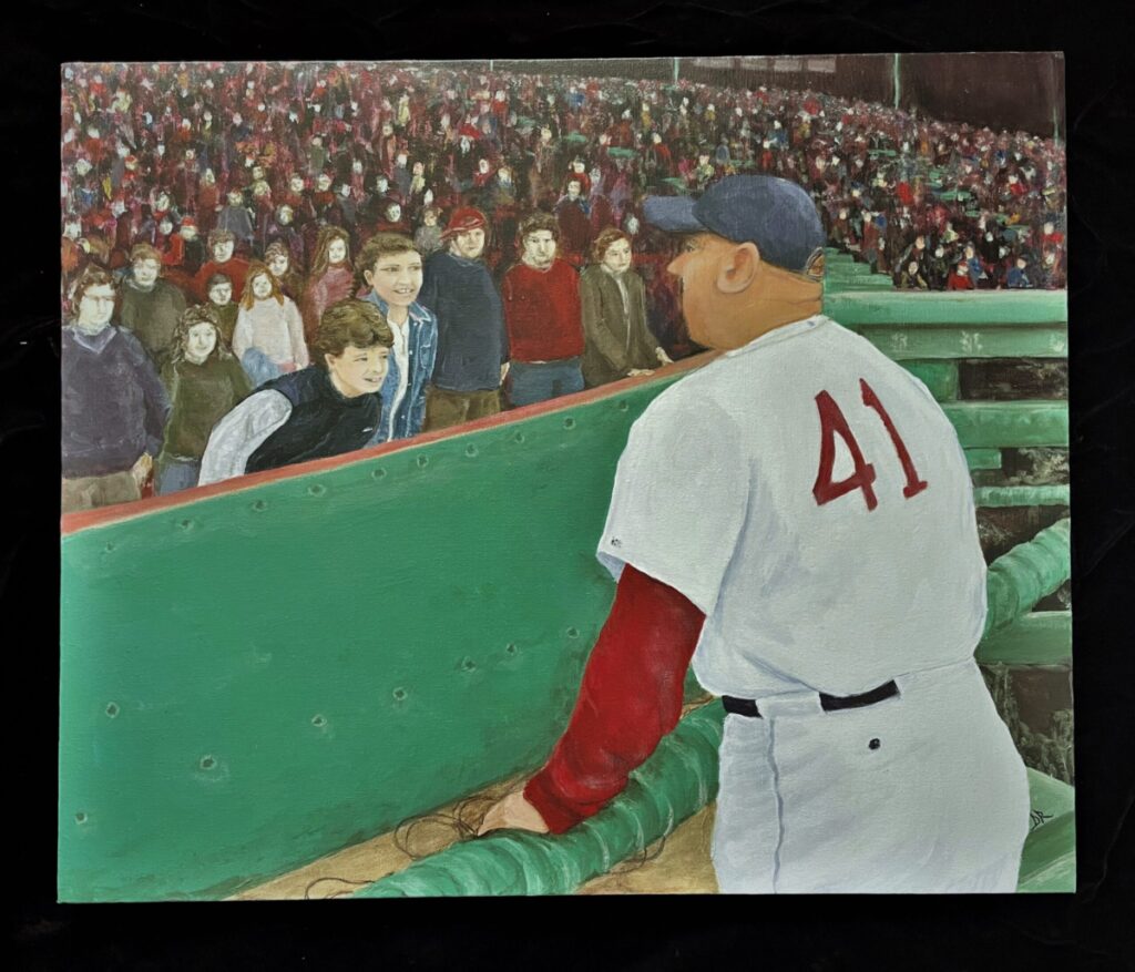 "Opening Day 2004" 20" x 24" Acrylic on Canvas